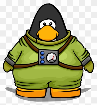 Divers Suit From A Player Card - Club Penguin Clipart