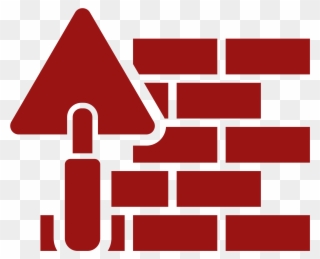 Acl Masonry Award Winning Services In Calgary - Free Clip Art Masonry Wall With Trowel - Png Download