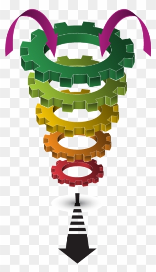 Sales-funnel - Illustration Clipart