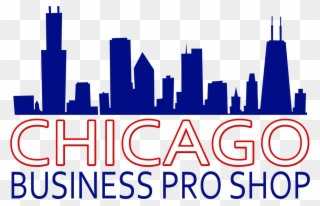 Chicagoproshop - Chicago Skyline Silhouette Clipart