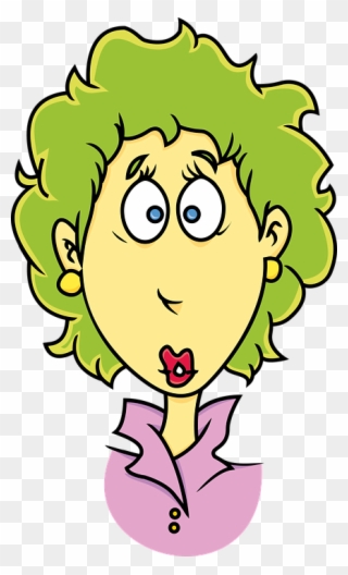 The Deer In Headlights Look I Adopt During An Evaluation - Png Surprised Cartoon Character Clipart
