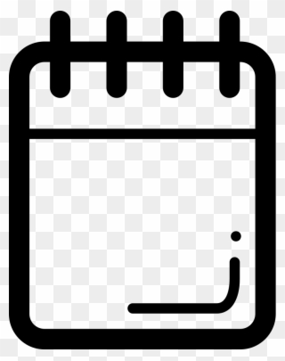 Notepad Clipart Pen Icon - Notebook - Png Download