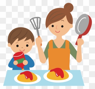 Medium Image - Cooking Mother Clipart - Png Download