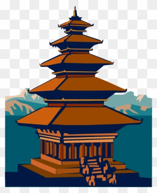 What Are Some Groups Where People Like To Feel Included - Buddhist Temple Clip Art - Png Download