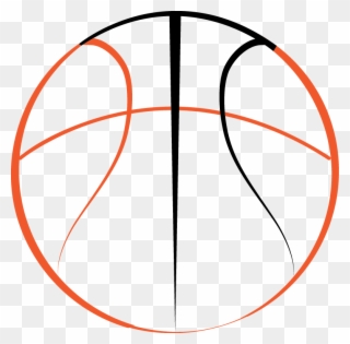 Tjohn Basketball Logo - Basketball Lines Png Clipart