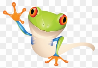 Froglets Froglet Logo - Green Tree Frog Clipart - Png Download