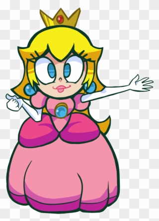 Peach Clipart Animated - Princess Peach Dance Gif - Png Download