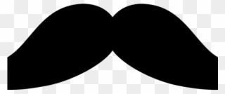 Mustache Clipart Long Mustache - Moustache - Png Download