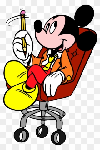 Minnie & Mickey│mouse - Mickey Mouse New Job Clipart