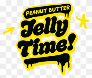 Promo Logo Pbj Time - Peanut Butter And Jelly Sandwich Clipart