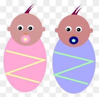 Why Do Twins Make Up Their Own Language - Twins Clipart - Png Download