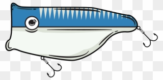 Shown Here Are The Fishing Tackle Characters I Created - Fishing Tackle Clipart