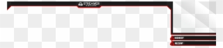 Red And Black Overlay Streamersquare Forums - Facecam Border Png Fortnite Clipart