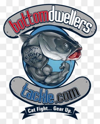 #fishingtackle - Bottom Dwellers Tackle Logo Clipart