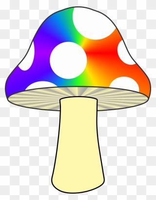 Free Cliparts Mushroom 25, Buy Clip Art - Colorful Mushroom Clipart - Png Download