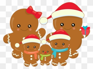 1/3 - Clipart Girl Gingerbread - Png Download