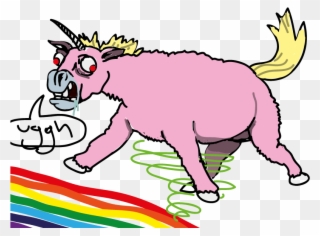 Pink Fluffy Unicorns Dancing On Rainbows Download Giantgood S Blog