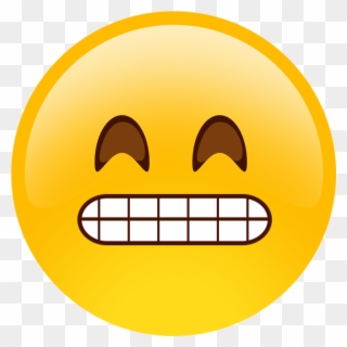 Gergin Emoji Clipart Emoticon Emoji Smiley - Super Happy Emoji - Png Download