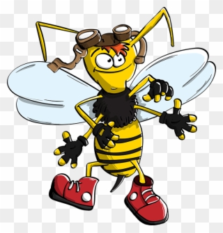 Cartoon Bumble Bees 29, Buy Clip Art - Bee - Png Download