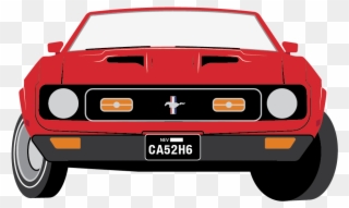 1971 Ford Mustang Mach - Ford Mustang Clipart