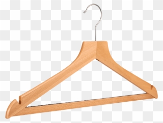 Clothes Hanger Wooden Clothes Hanger Transparent Png - Clothes Hanger Clipart