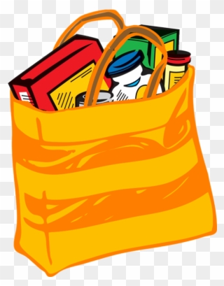 Bags Of Food Logo - Shopping Bag Clip Art - Png Download