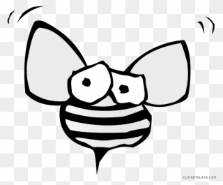 Hive Clipart Spelling Bee - Black And White Clipart Bee Png Transparent Png