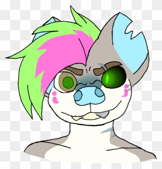 I'm A Little Angry Hyena That Draws And Makes Fursuits - Twitter Clipart