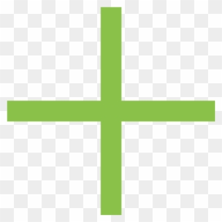 Green Plus Icon Png - Cross Clipart