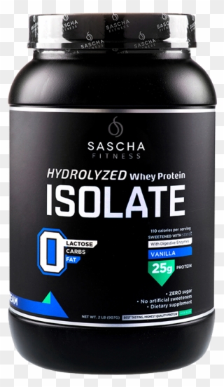 Sascha Fitness Hydrolyzed Protein Isolate Grass Fed - Sascha Fitness Protein Coconut Clipart