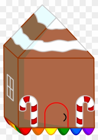 Redpandabrony's Gingerbread House - Bfdi Gingerbread House Clipart