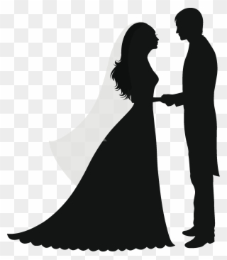 You Might Also Like - Wedding Silhouette No Background Clipart