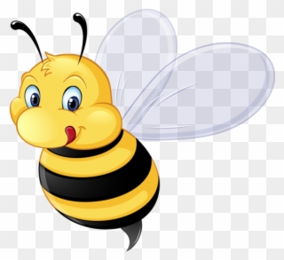 Bee Clipart, Buzz Bee, Bee Cards, Bee Jewelry, Bee - Lustig Biene - Png Download