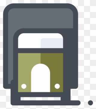 Truck Front View Icon - Truck Clipart