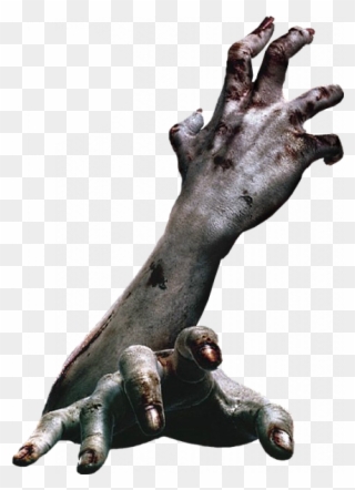Zombie Arms Hands Dead - Horror Hand Png Clipart