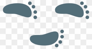 Steps Vector Foot Mark Clipart Freeuse Stock - Icon Step Png Transparent Png