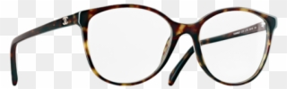Clip Art Round Oversized Acetate Eyeglasses - Lunettes De Vue Rondes Chanel - Png Download