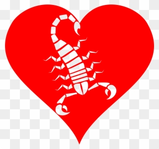 Heart Of Venom By @gdj, Tribal Scorpion Cut Out Of - Scorpio - You've Been Warned! Hoodies & Sweatshirts Clipart
