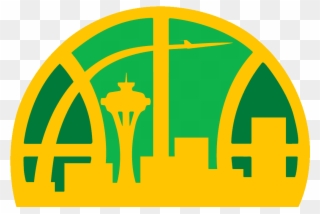 Seattle, Washington - Seattle Supersonics Logo Nba 2k18 Clipart