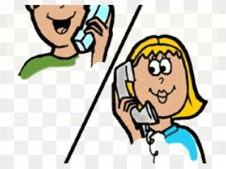 Clipart Calling In The Phone - Png Download