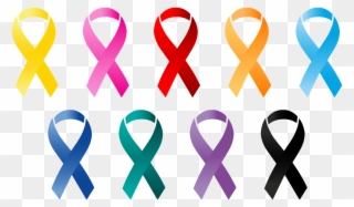 Cancer Awareness Ribbons Png Clipart
