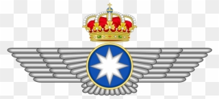 Emblem Of The Spanish Air Force Logistic Corp - Spanish Air Force Wings Clipart
