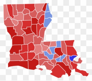 Parish Results - 1928 Louisiana Gubernatorial Election Clipart