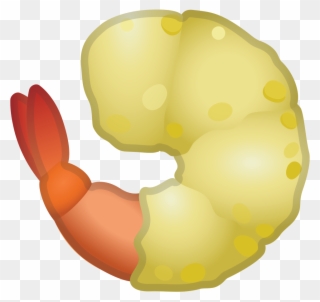 Fried Shrimp Icon - Shrimp Emoji Png Clipart