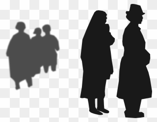 Vector People 8, Buy Clip Art - Funeral People Png Transparent Png