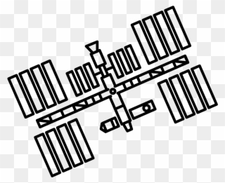 International Space Station Mark - International Space Station Easy Clipart