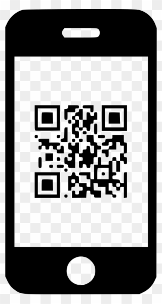 Phone Qr Code Icon Clipart Qr Code Barcode Scanners - Qr Code Scanner Mobile Png Icon Transparent Png