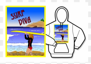 Surf Diva Shop & Surf School Clipart