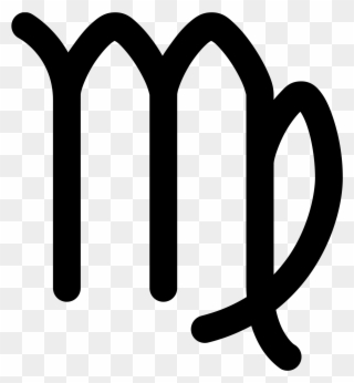 A Virgo Symbol Is Mainly A M, Which Is To Represent - Virgo Icon Png Clipart