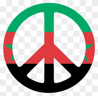 Syria Peacesymbol - - Green Peace Symbol Clipart